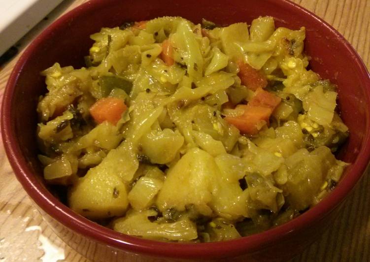 Mixed vegetables (Ghonto)