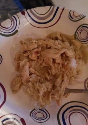 A picture of Coconut curry chicken.