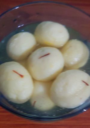 A picture of Rasgulla.