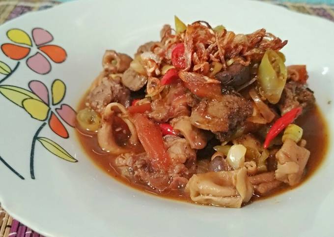 Resep Ati Ayam Gongso Anti Gagal