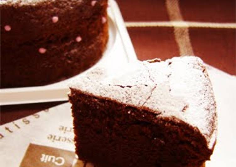 Recipe of Perfect Very Rich! Gateau au Chocolat for Adults
