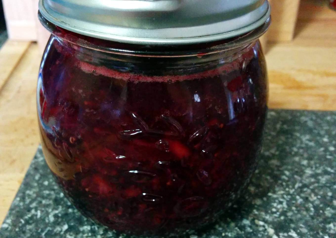 Strawberry Blueberry Jam