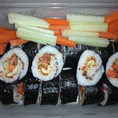 A picture of Egg Roll Sushi.