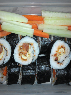 A picture of Egg Roll Sushi.