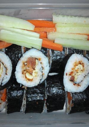 A picture of Egg Roll Sushi.