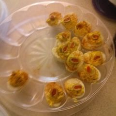 A picture of Deviled Eggs.