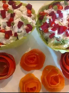A picture of Cream Salad.