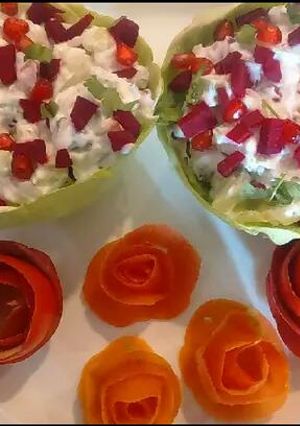 A picture of Cream Salad.
