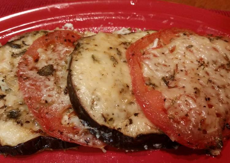 Steps to Make Super Quick Homemade Eggplant and Tomato Gratin