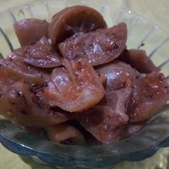 A picture of Lemon pickle.