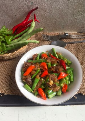 Foto resep Tumis Daging sapi buncis