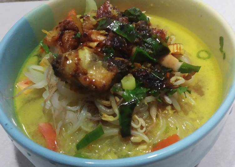 Cara Gampang Menyiapkan Soto Ayam Santan, Bikin Ngiler