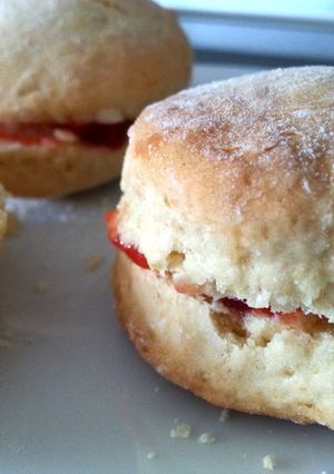 A picture of English Scones.
