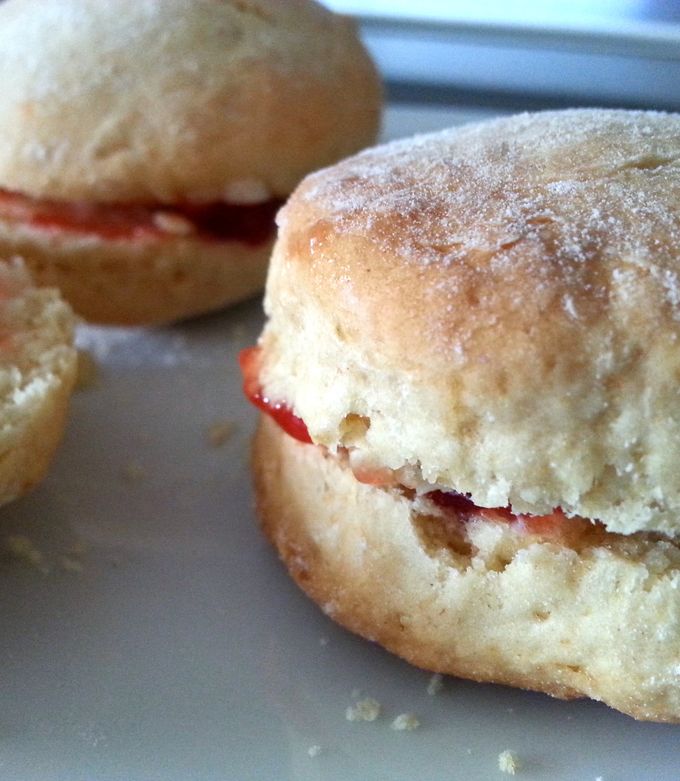 A picture of English Scones.