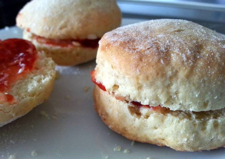 Steps to Prepare Super Quick Homemade English Scones