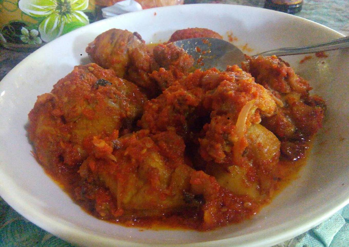 Balado Ayam Pedas Manis
