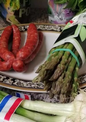 Une photo de Asperge fête 🥳 Pâques 🐣 façon bœuf 🥩 Wellington🌿