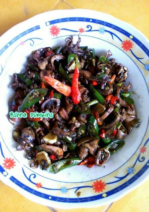 Foto resep Cumi Asin Lombok Ijo