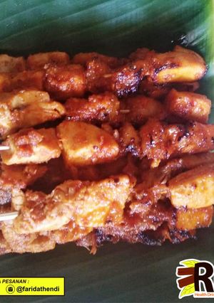 Foto resep Sate Ayam Bakar Bumbu Rujak