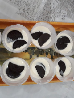 Foto resep Puding Susu Oreo