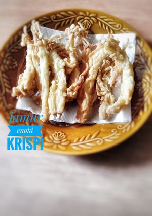 Foto resep Jamur enoki krispi