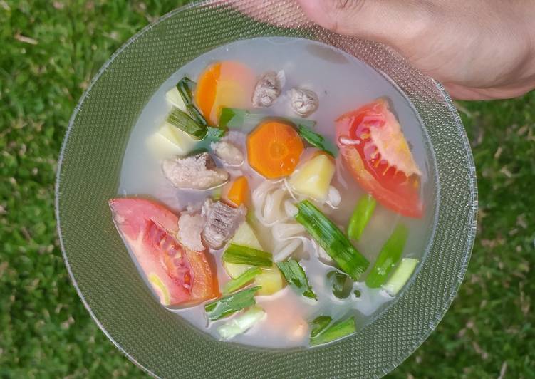 Sop Daging ❤️ dan tips agar daging cepat empuk