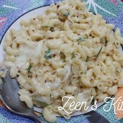 A picture of Simple Cheese and Pasta.