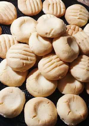 Φωτογραφία της συνταγής Μπισκότα βουτύρου σε λίγα λεπτά! 3 υλικά