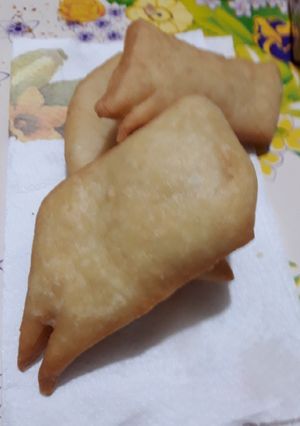 Una foto de Torta Frita con levadura en polvo