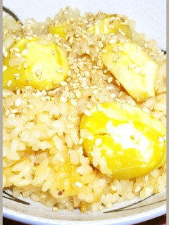 A picture of Golden Ratio Mentsuyu Chestnut Rice.