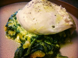 Chicken folds with cheesy spinach