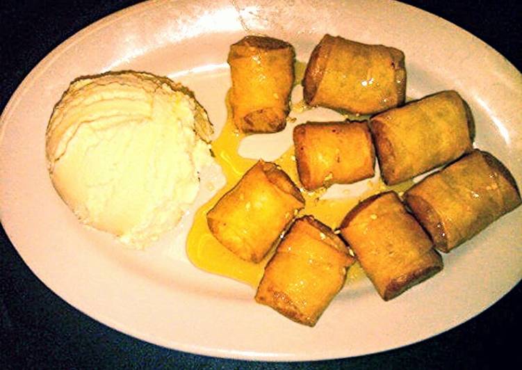 Steps to Make Ultimate Easy thai deep fried banana dessert