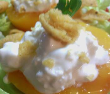The New Way Making Recipe sunshines  cottage cheese stuffed peaches Most Delicious