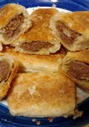A picture of Amy's Aussie Sausage Rolls ..