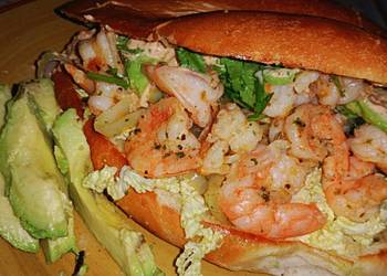 Easiest Way to Recipe Yummy Chipotle Shrimp Tortas