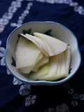 Sweetly Pickled Kohlrabi