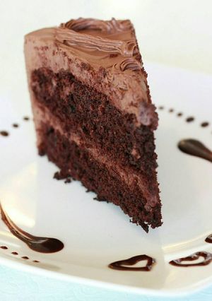 A picture of Chocolate cake.