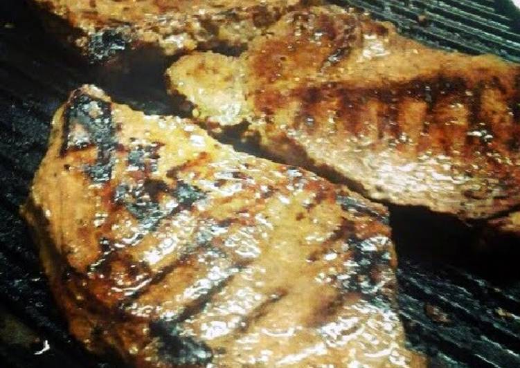 Grilled Marinated Steaks