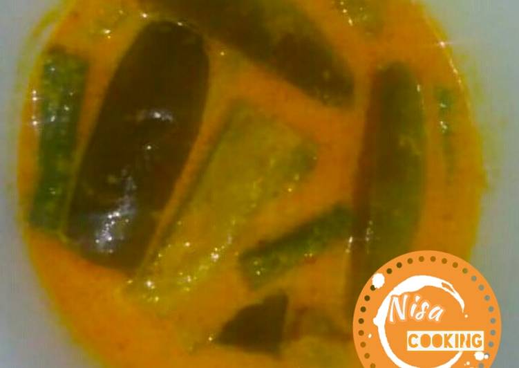 54. Sayur Santan Terong dan Kacang Panjang