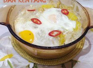 Gambar Sup Telur Suhun Fucuk dan Kentang