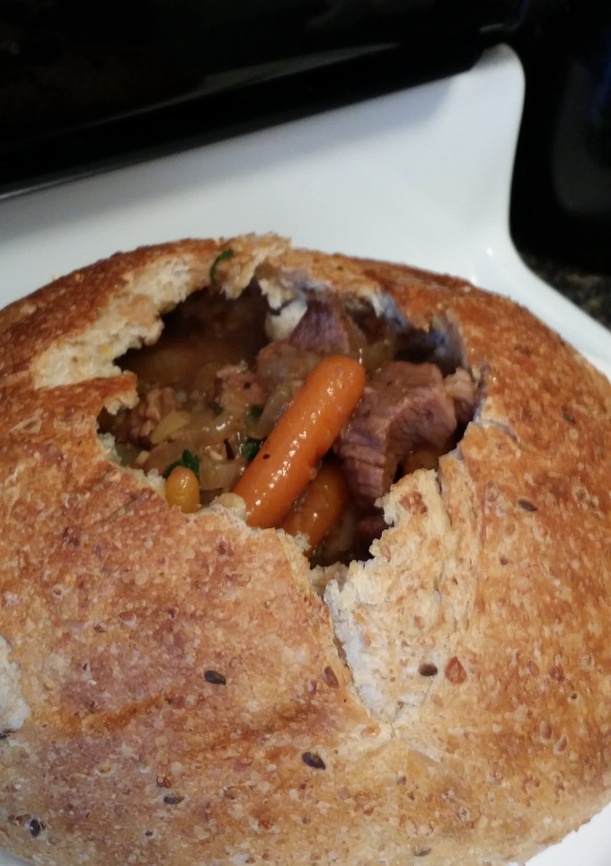 A picture of Amanda's beef stew.