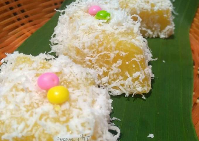 Resep Lapis Singkong Nanas Oleh Welly Herlina Mommy Zhi 89 Cookpad