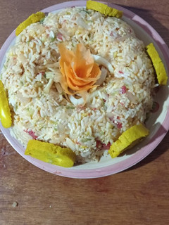 صورة لوصفة مقلوبة الارز 🤩🤩