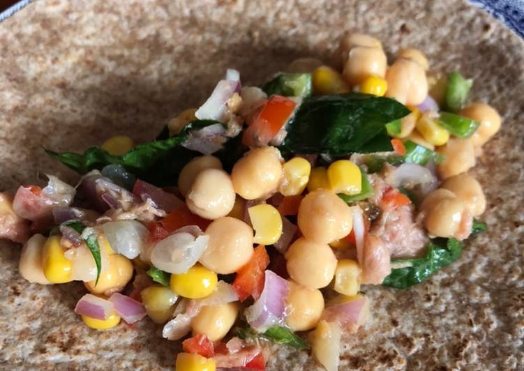 Ensalada de garbanzos