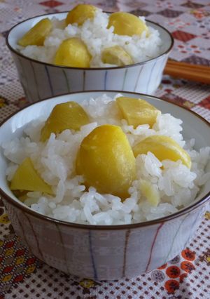 A picture of Simple and Tasty Chestnut Rice.