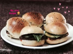 صورة لوصفة ميني برجر 🍔