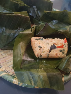 Foto resep Botok tahu tempe udang rebon