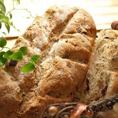 A picture of Made With a Bread Machine Forest Nut Pain de Campagne.