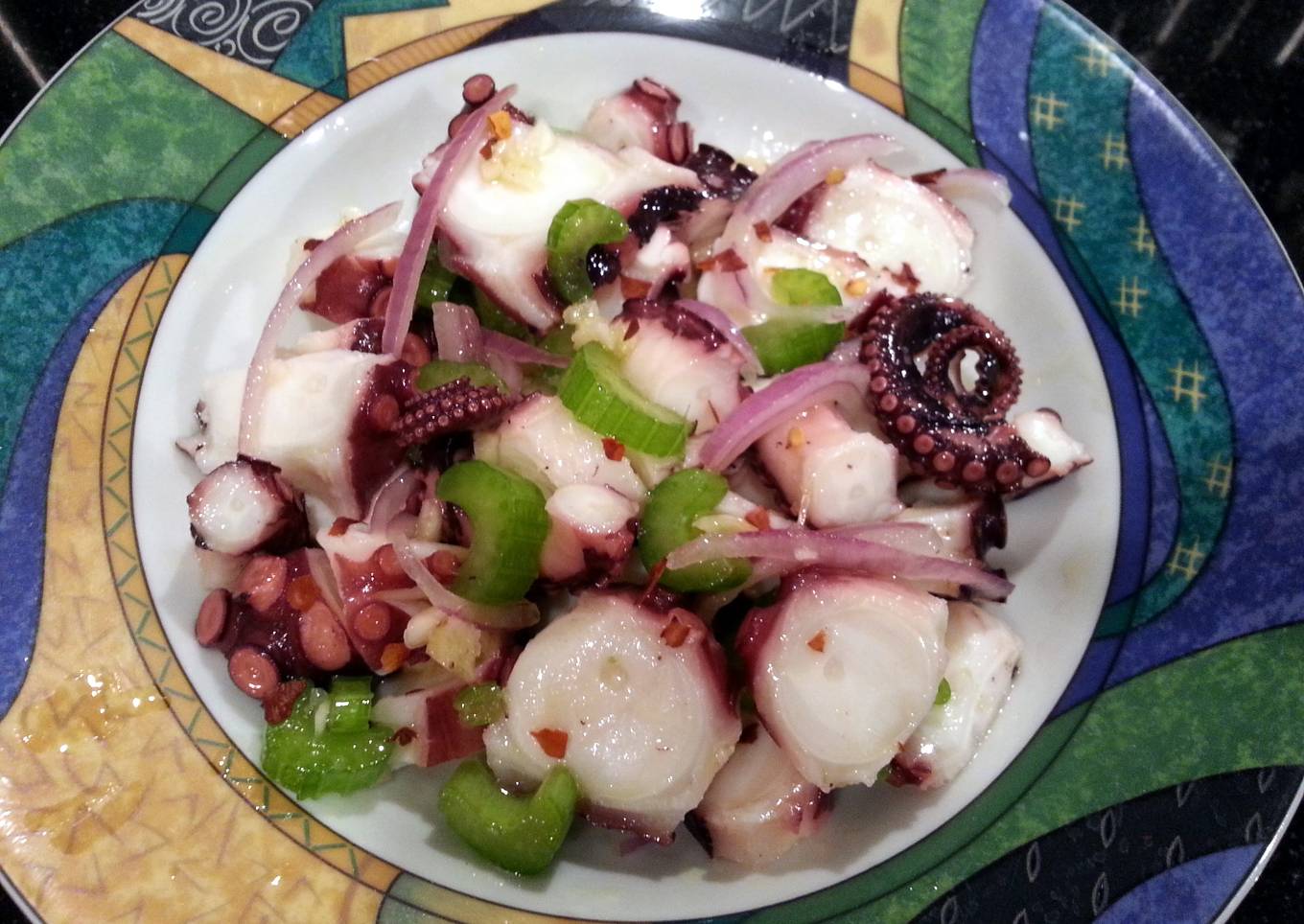 Pulpo Salad.... (Italian Octopus Salad)