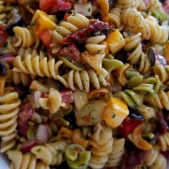 A picture of Pasta salad.